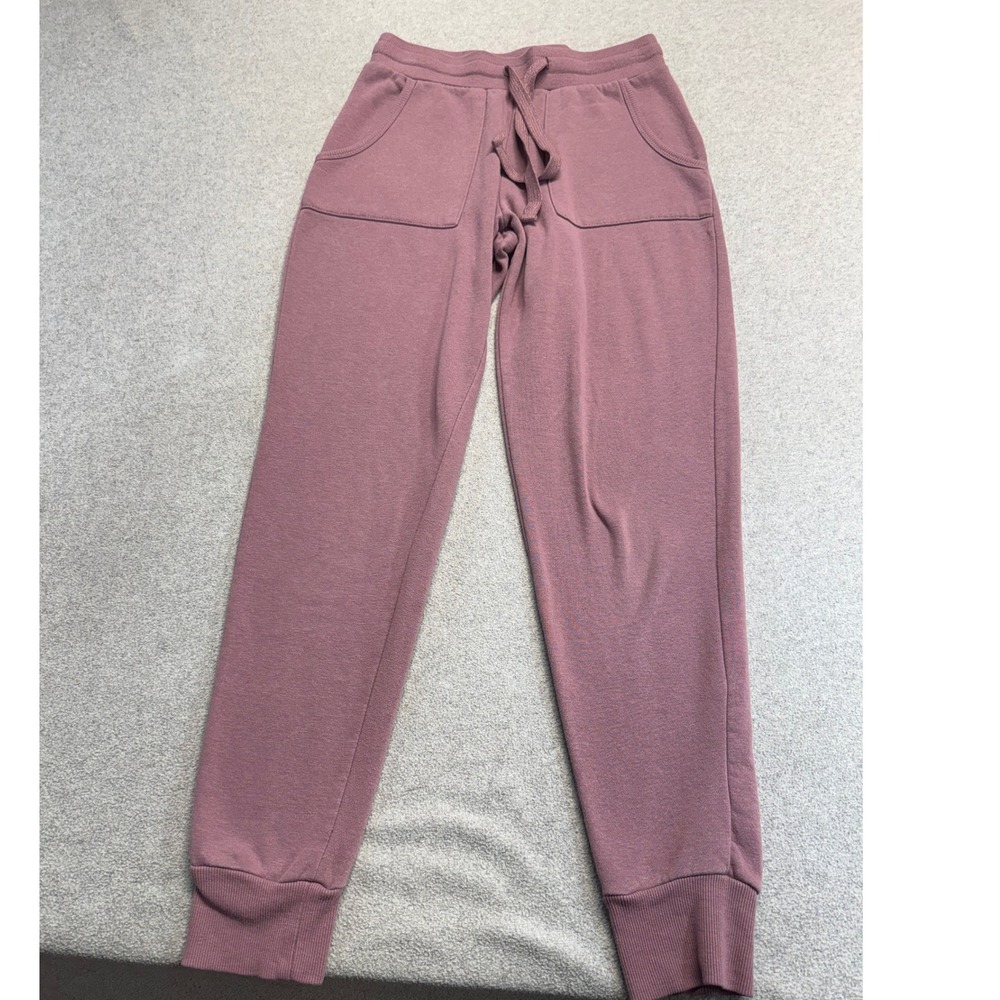 Pink Republic Mauve‎ Jogger Sweatpants Lounge Pants Drawstring Size S Athleisure